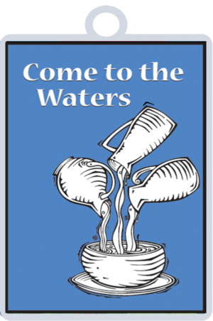 Come to the Waters pendant/charm