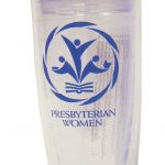 PW logo BPA-free tumbler, clear PW logo BPA-free tumbler, clear