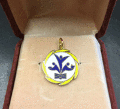 PW-logo pendant