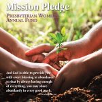 2019 Mission Pledge (PW's annual fund) packet
