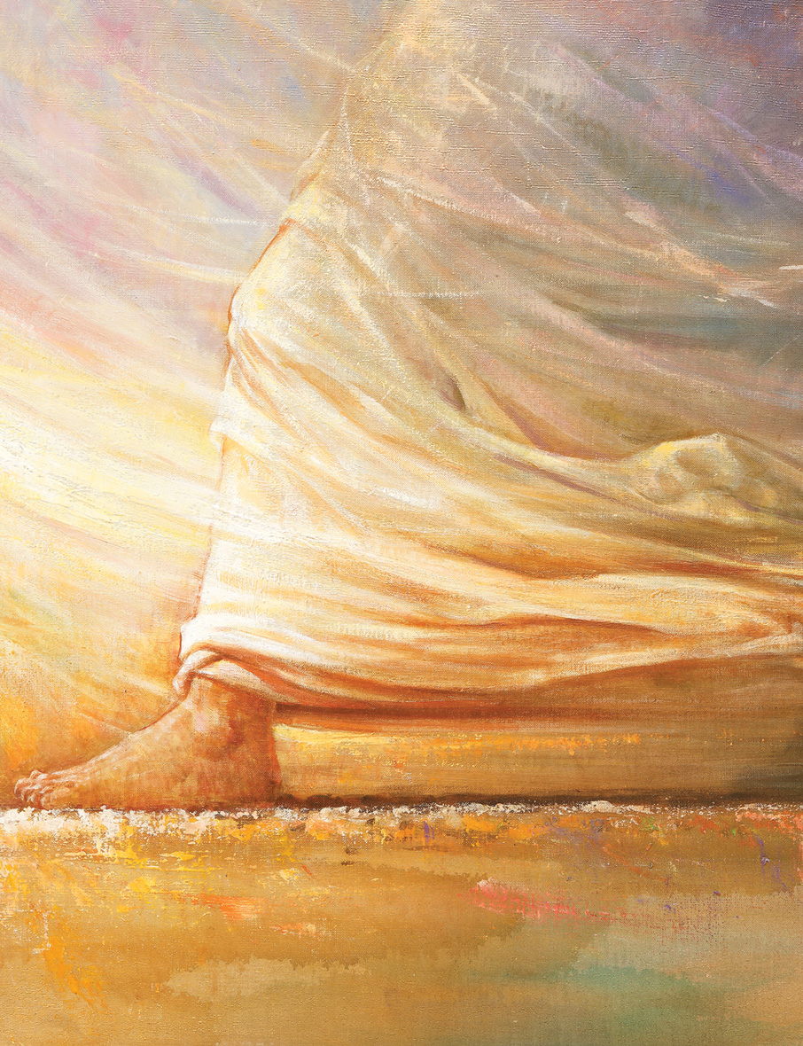 Lesson 3 artwork: Touch of Faith by Yongsung Kim