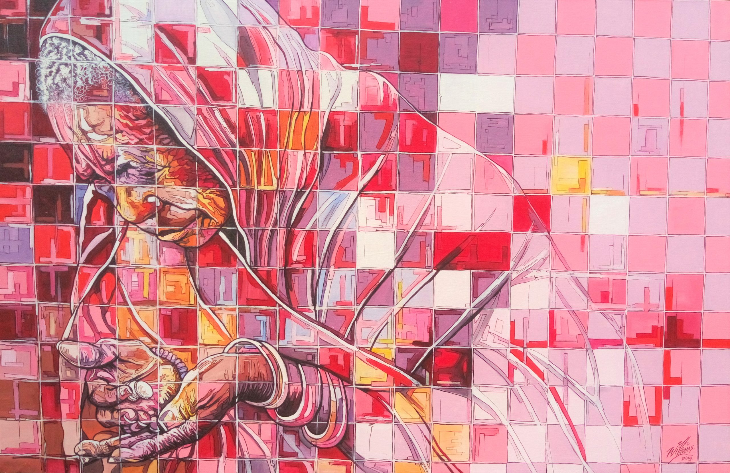 Lesson 5 Artwork: "Widow's Mite" by Uko Williams