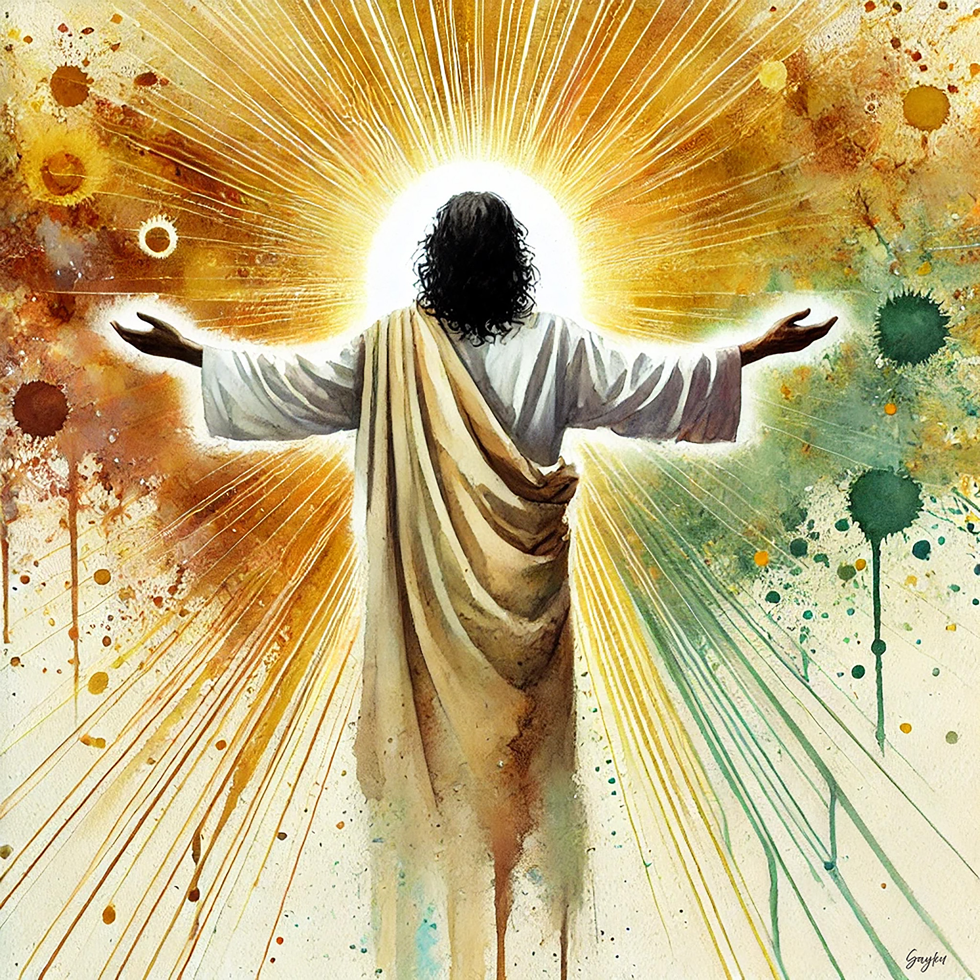 Lesson 6 and Cover Artwork: "Eternal Light Unveiled" by Saykuthonie (Stephanie M. Patterson)